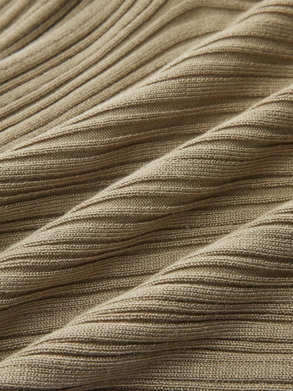 Commense Twisted One Shoulder Ribbed Knit Top - Picture 6 of 13